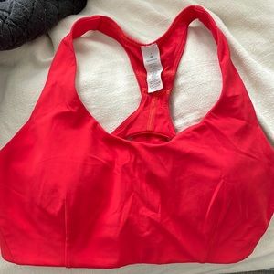 Lululemon red sports bra